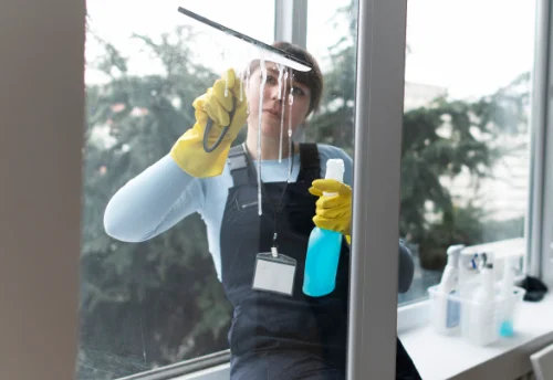Nettoyage de vitres intérieures et extérieures à Journet